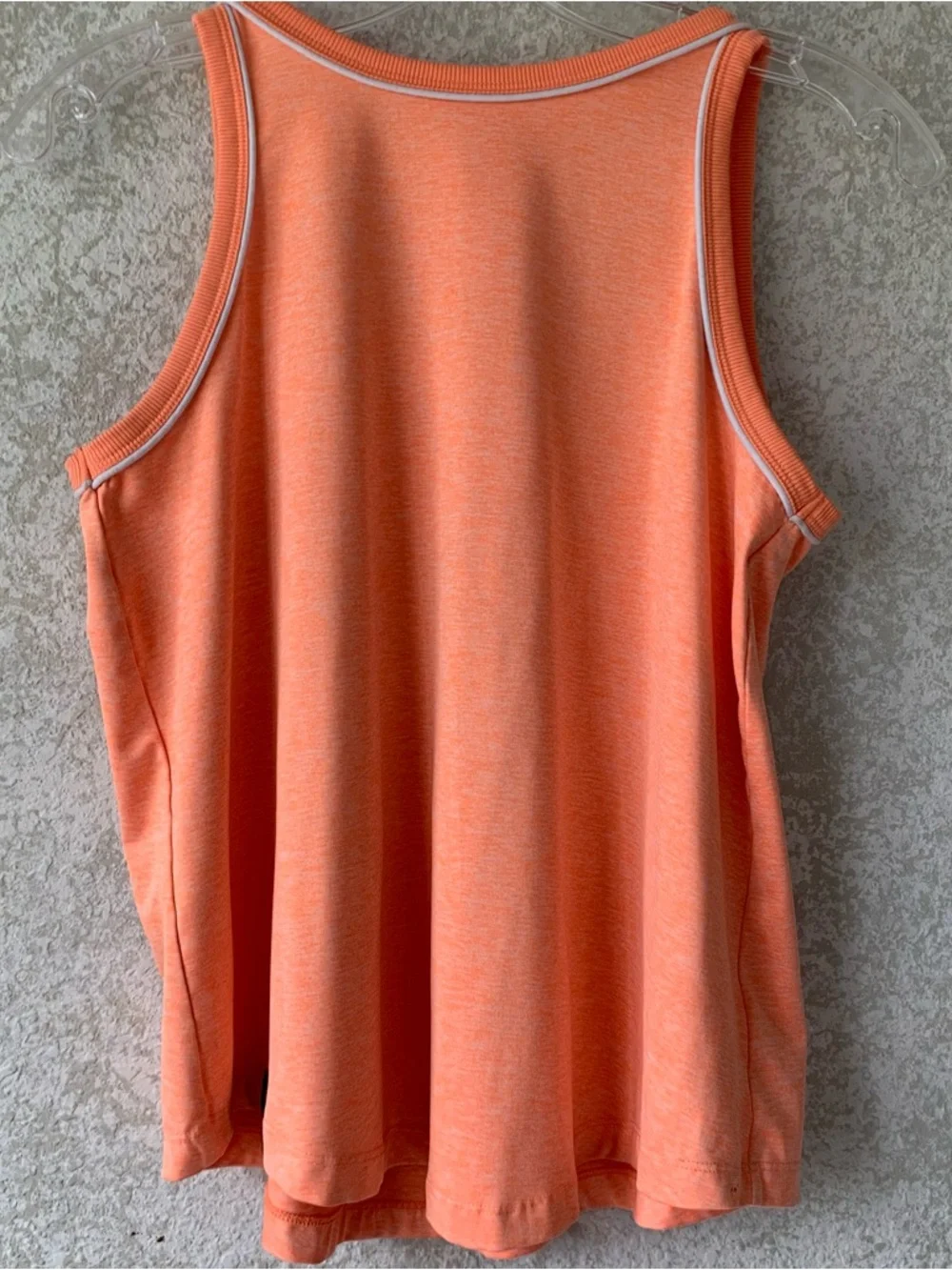 Justice Girls Orange Active Tank with Vertical Logo‎ XL 16/18
